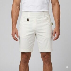 Swing Control Golf Shorts Master Core 13" Pull On White Womens Size 8